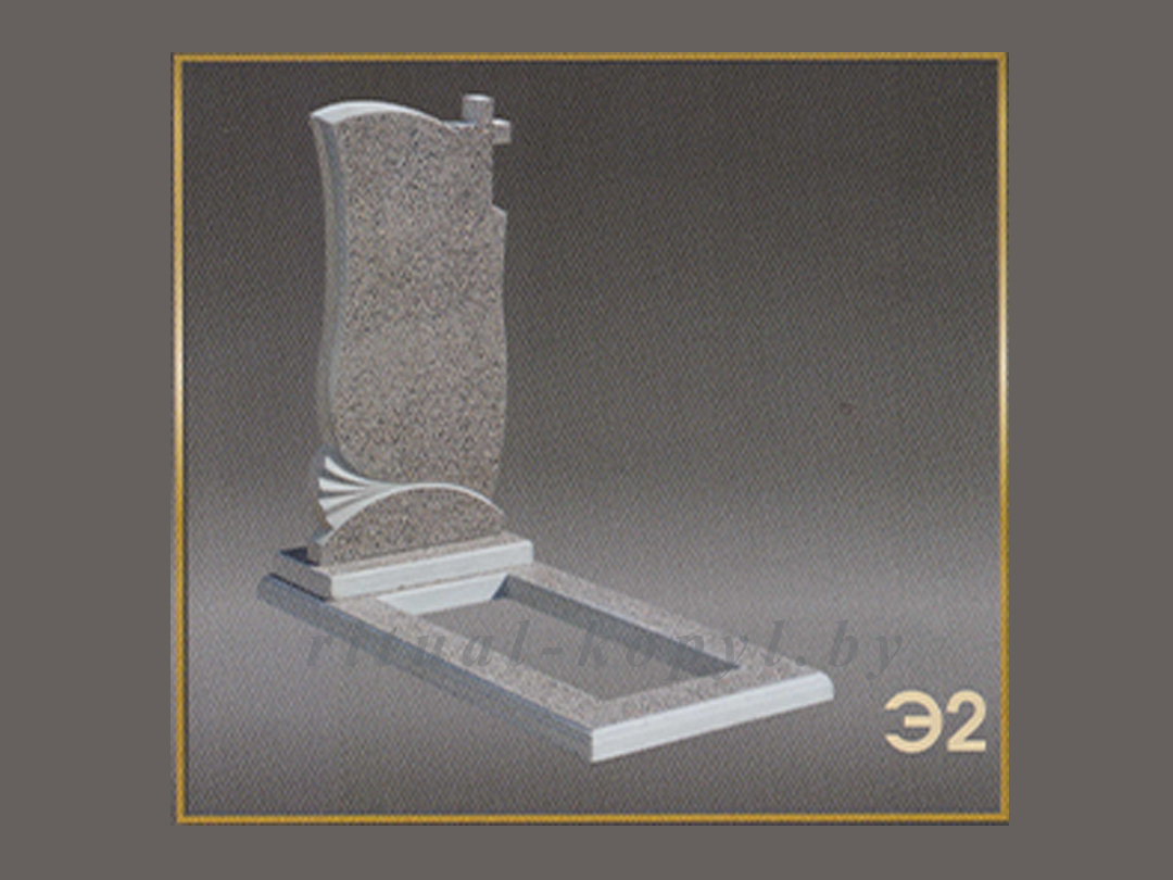 Бюджетный памятник из гранитно-мраморной крошки